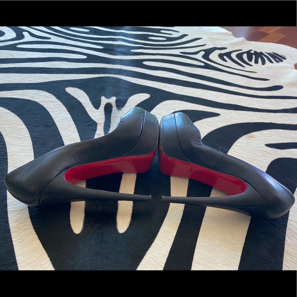 Authentic Christian Louboutin Lady Peep 15 mm